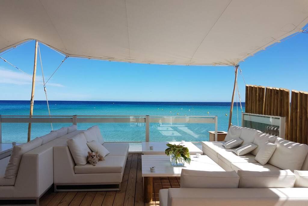 2 Bedrooms, 15 Min Walk To Beach, Ac, Pool & Fiber Internet In A Quiet, Private Gated Domain 5Kms To St Tropez Cogolin Luaran gambar